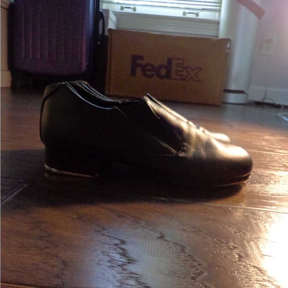 Bloch Black Leather Tap Shoes